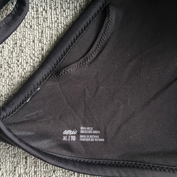 AE Black High Neck Halter Bikini Top - Picture 5 of 5